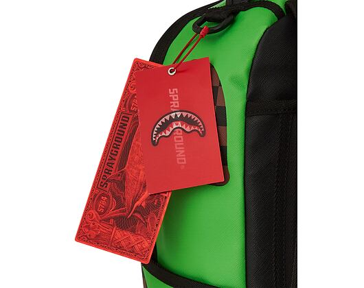 Batoh Sprayground - Green Bear Face Backpack