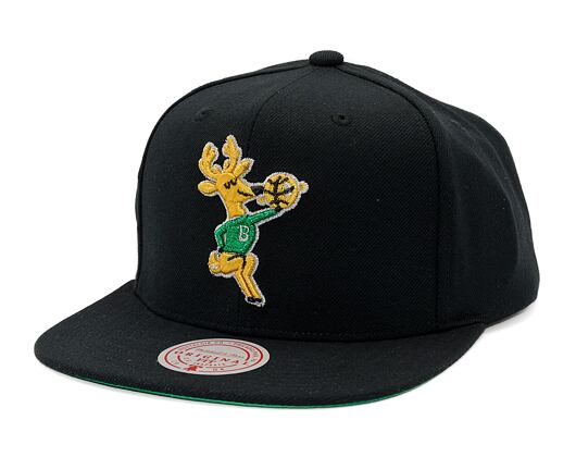 Kšiltovka Mitchell & Ness - Shine On Snapback Hwc - Milwaukee Bucks - Black