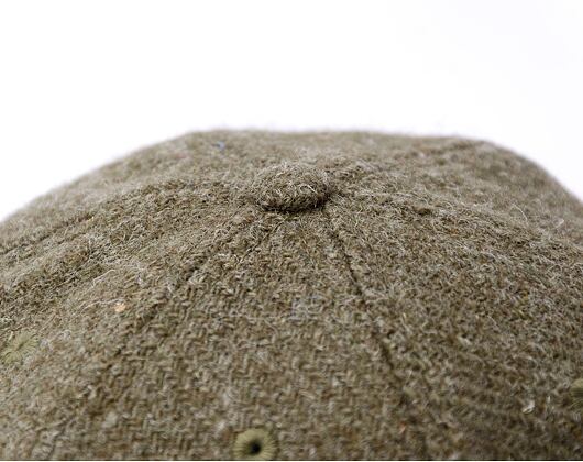 Kšiltovka New Era - 59FIFTY Retro Crown Harris Tweed - Olive