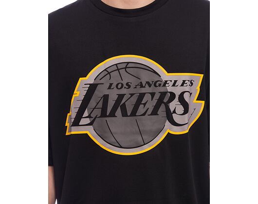 New Era NBA OS Outline Mesh Tee Los Angeles Lakers Black/Gold