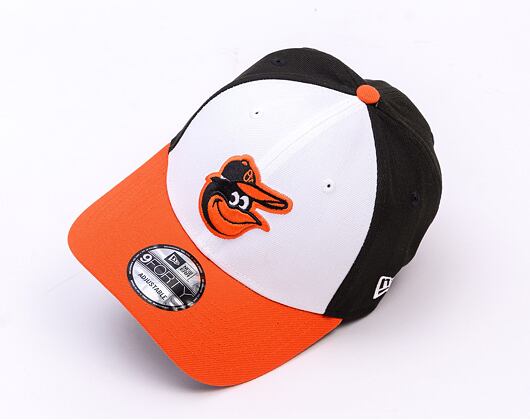 New Era 9FORTY MLB The League Baltimore Orioles Strapback Home Logo Cap