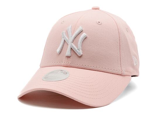 New Era League Essential New York Yankees 9FORTY Pink Strapback Womens Cap