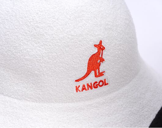 Klobouk Kangol - Big Logo Casual - White