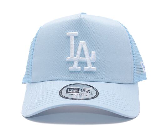 Kšiltovka New Era - MLB Essential 9FORTY Trucker - LA Dodgers - Pastel Blue / Navy