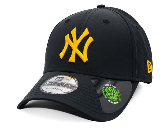 Kšiltovka New Era - MLB Recycled 9FORTY - NY Yankees - Black / Grilled Yellow