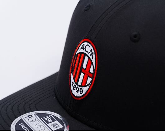 Kšiltovka New Era - Core 9SEVENTY Stretch-Snap - AC Milan - Black