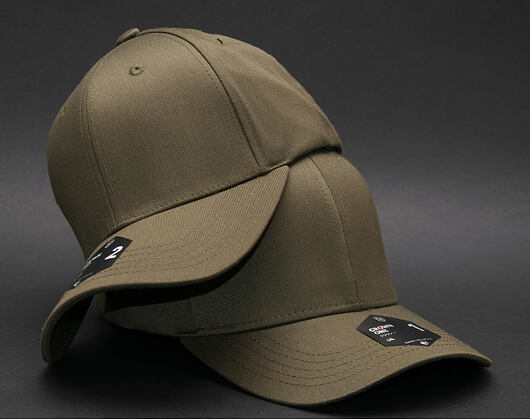 State of WOW Crown 2 Baseball Olive Velcro Strapback Cap