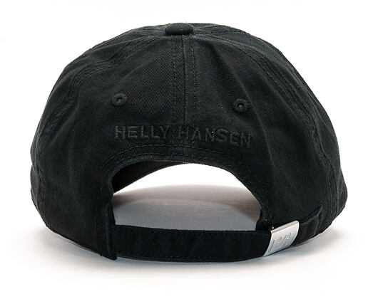 Helly Hansen Logo Black Strapback Cap