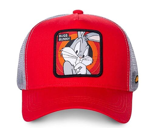 Capslab Trucker Looney Tunes - Bugs Bunny Red LOO/BUG1 Cap