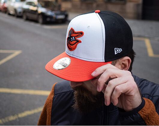 New Era 59FIFTY MLB Authentic Performance Baltimore Orioles Fitted Team Color Cap