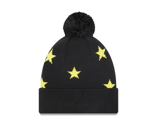 New Era Cy star Bobble Knit Batman Black Kids Beanie