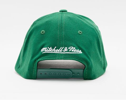 Mitchell & Ness Boston Celtics Team Ground Stretch Snapback Celtics HWC Kelly Green Cap