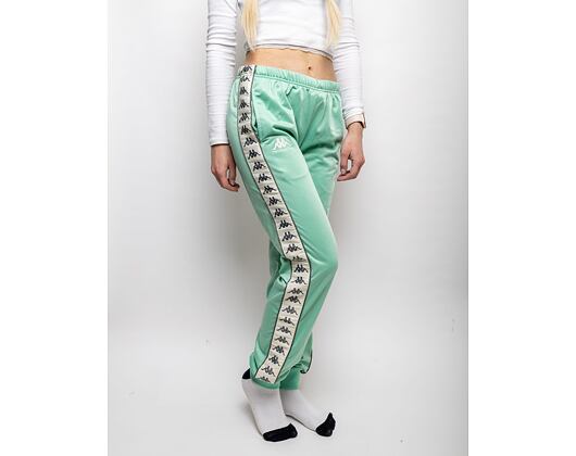 Kappa 222 Banda Wrastoria Slim Green Sage - Beige - Green Womens Sweatpants