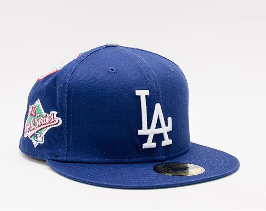 New Era 59FIFTY MLB Cooperstown Los Angeles Dodgers Fitted Dark Royal Cap