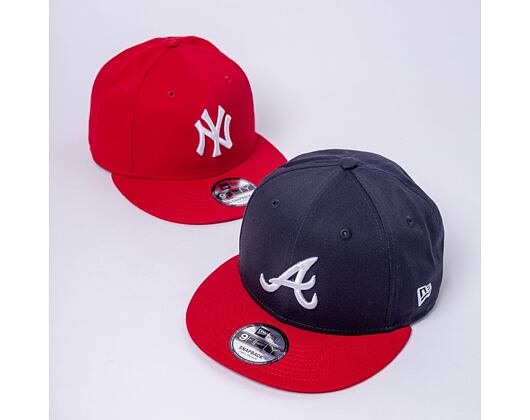 New Era 9FIFTY MLB Color New York Yankees Snapback Scarlet/Optic White Cap