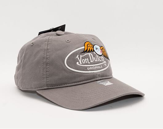 Von Dutch Houston Dadcap Cotton Twill Grey