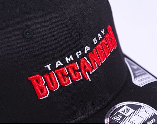 New Era 9FIFTY Stretch-Snap NFL Team Wordmark Tampa Bay Buccaneers Black Cap