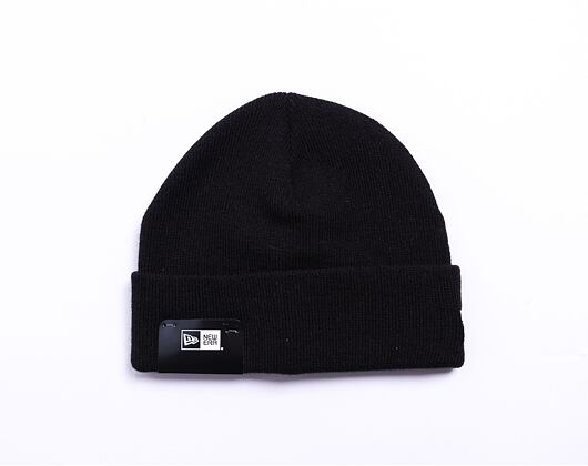 New Era Short Cuff Beanie Black