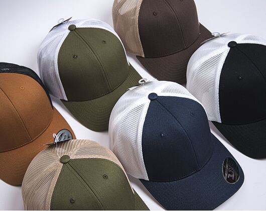 Yupoong Retro Trucker 2-Tone Brn/Khaki Cap