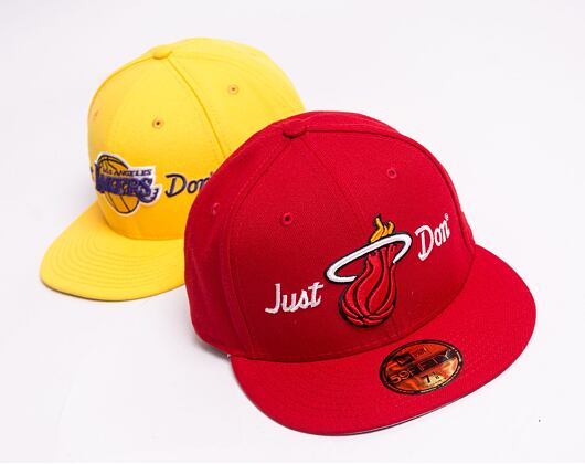 New Era 59FIFTY NBA Just Don Miami Heat Red Cap