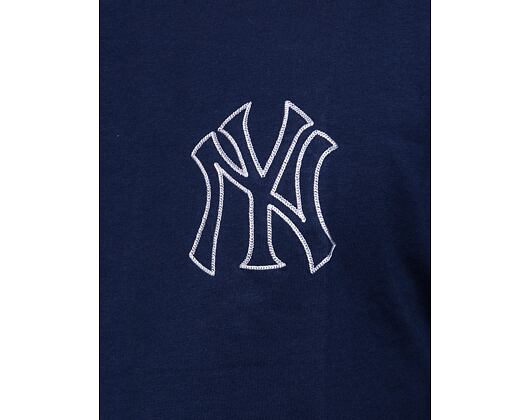 New Era Heritage Back Print Oversized Tee New York Yankees Oceanside Blue / Off White T-Shirt