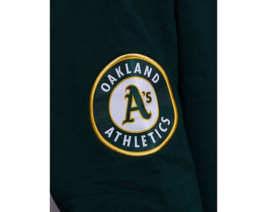 New Era Heritage Oversized Hoody Oakland Athletics Dark Green / Off White