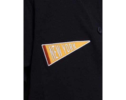 New Era Heritage Patch Jersey Black / Off White T-Shirt