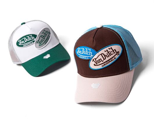 Von Dutch Trucker Russel Brown/Blue Cap