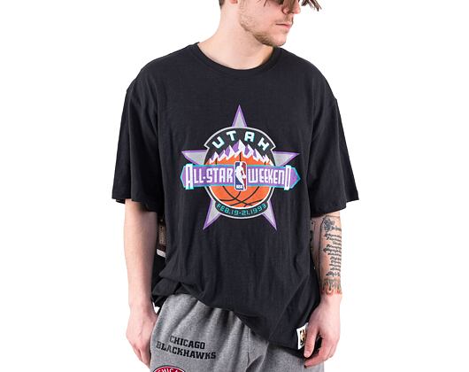 Triko Mitchell & Ness NBA LEGENDARY SLUB S/S TEE ALL STAR 1993 Black