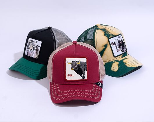 Kšiltovka Goorin Bros The Bull Trucker Red