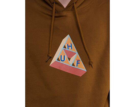 Mikina HUF Based Triple Triangle Hoodie Rubber