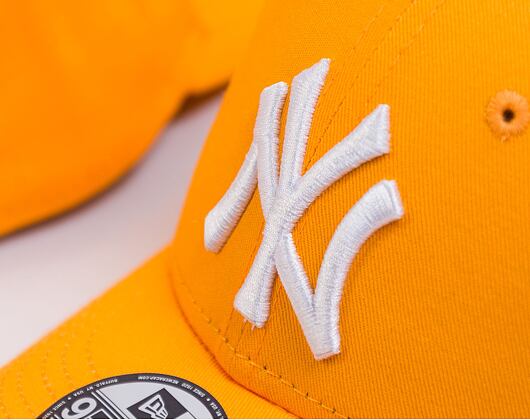 Dětská Kšiltovka New Era 9FORTY Kids MLB League Essential New York Yankees Papya Smoothie / White