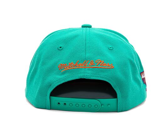 Kšiltovka Mitchell & Ness NBA Desert Green Snapback Hwc Denver Nuggets Teal