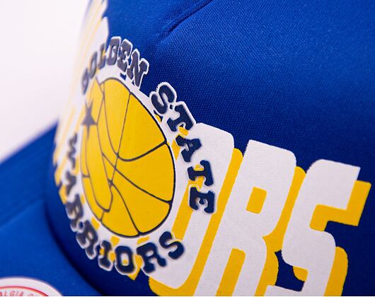 Kšiltovka Mitchell & Ness NBA Billboard Trucker Snapback Hwc Golden State Warriors Blue