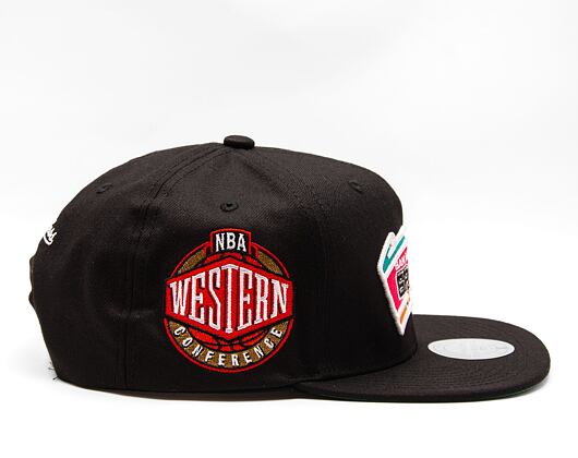 Kšiltovka Mitchell & Ness NBA Conference Patch Snapback Hwc San Antonio Spurs Black