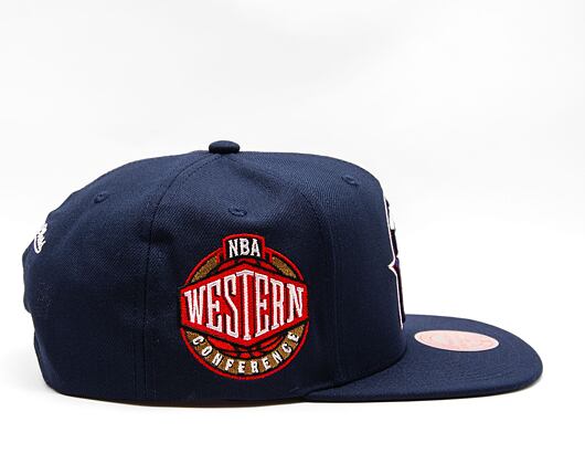 Kšiltovka Mitchell & Ness NBA Conference Patch Snapback Hwc Golden State Warriors Navy