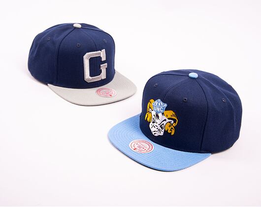 Kšiltovka Mitchell & Ness NCAA Team 2 Tone 2.0 Snapback University Of North Carolina Navy / Light Bl