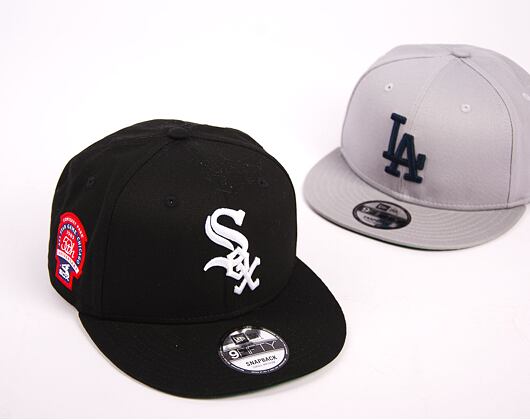 Kšiltovka New Era 9FIFTY MLB Team Side Patch Chicago White Sox Black / White