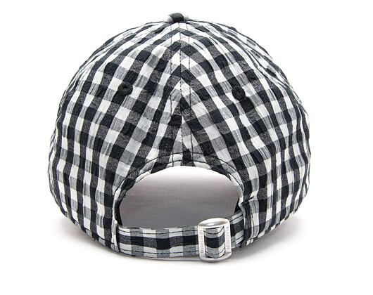 Dámská Kšiltovka New Era 9TWENTY MLB Womens Gingham  New York Yankees Black / White