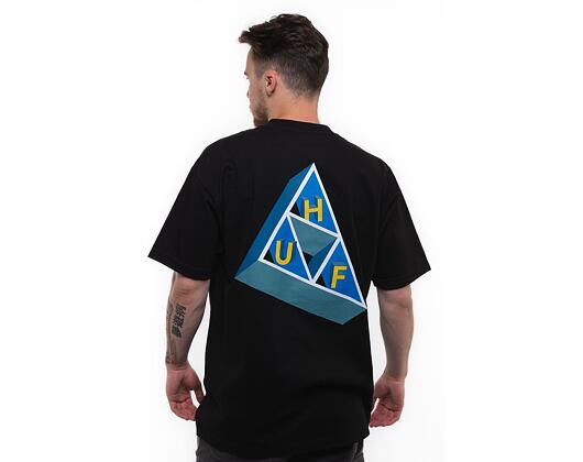 Triko HUF Based Triple Triangle T-Shirt Black