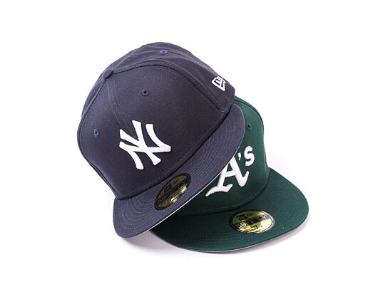 Kšiltovka New Era 59FIFTY MLB Team Side Patch New York Yankees Navy / Gray