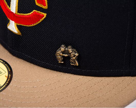 Kšiltovka New Era 59FIFTY MLB "Varsity Pin & Sidepatch" Minnesota Twins Cooperstown