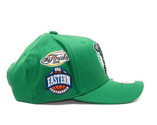 Kšiltovka Mitchell & Ness NBA Home Town Classic Red Boston Celtics Green