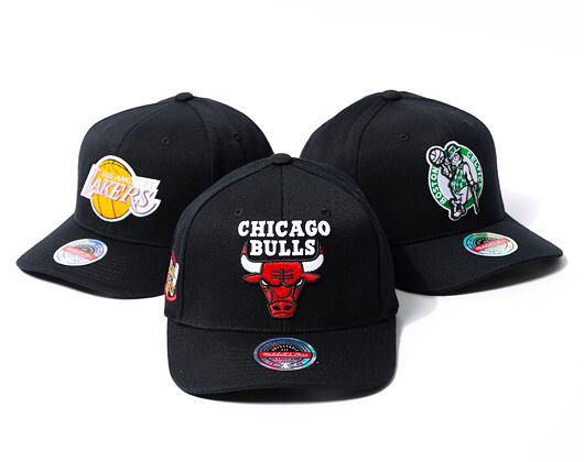 Kšiltovka Mitchell & Ness NBA Top Spot Classic Red Chicago Bulls Black