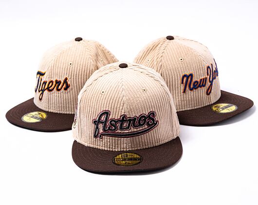 Kšiltovka New Era 59FIFTY "Fall Cord" Houston Astros - Cooperstown