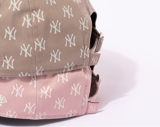 Dámská kšiltovka New Era 9FORTY Womens MLB Monogram New York Yankees Pale Rose