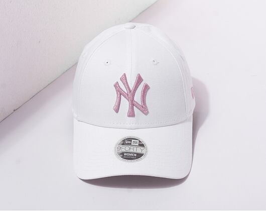 Dámská kšiltovka New Era 9FORTY Womens MLB Metallic Logo New York Yankees White