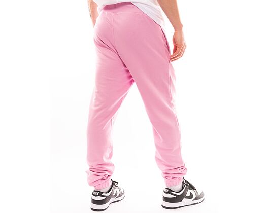 Tepláky New Era Essentials Slim Joggers Fondant Pink / White