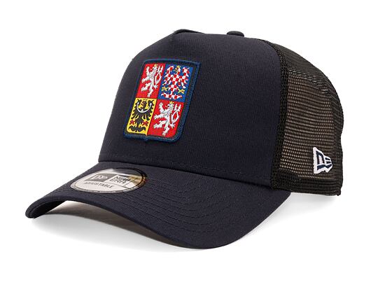 Kšiltovka New Era 9FORTY Trucker National Team - Czech Republic Navy