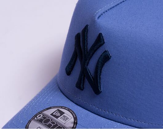 Dětská kšiltovka New Era 9FORTY Kids A-Frame Trucker MLB League Essential New York Yankees Copen Blu